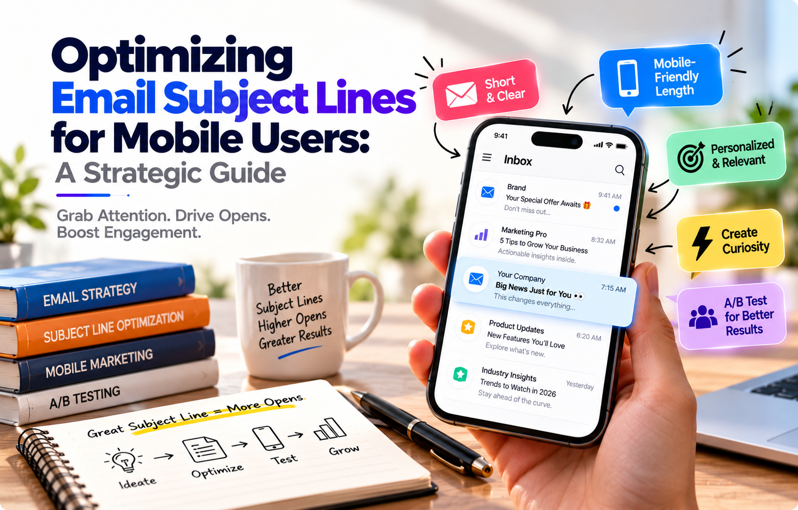 Optimizing Email Subject Lines for Mobile